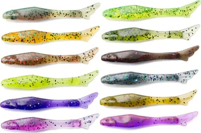 Produktbild von Fishup Tiny 1,5' 4,1cm - 12 Gummifische, Fishup Farben:Flo Chartreuse / Green