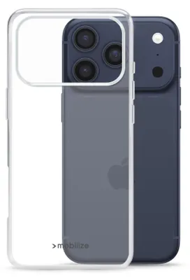 Zdjęcie produktu dla Mobilize Gelly Case – przezroczyste etui do iPhone'a 18 Pro, elastyczna tylna obudowa z TPU – przezroczyste