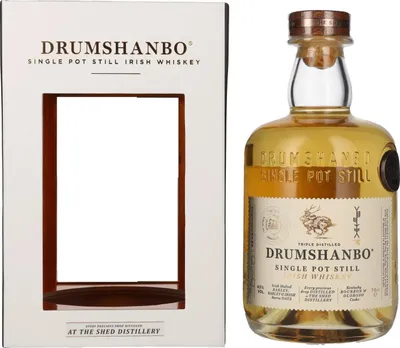 Image de Drumshanbo Single Pot Still Irish Whiskey 43% Vol. 0,7l en boîte cadeau