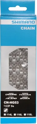 Produktbild von Řetěz Shimano Deore CN-HG53 - balený, 116 článků (9)