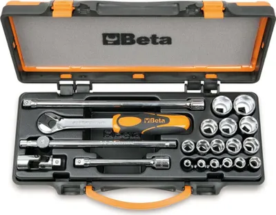 Produktbild von 406935 Beta Tools 21-tlg. Steckschlüssel-Set  910A/C16 009100936