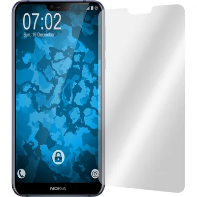 Produktbild von 2er-Pack PhoneNatic Displayschutzfolien klar  kompatibel mit  Nokia 6.1 Plus