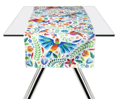 Zdjęcie produktu dla Bieżnik Excelsa Mexican Flowers bawełna 45x140 cm kolorowy