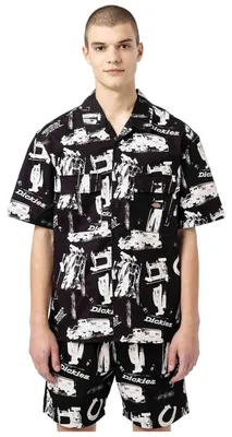 Produktbild von DICKIES Hemd Herren Baumwolle Schwarz GR65139 - Größe: L