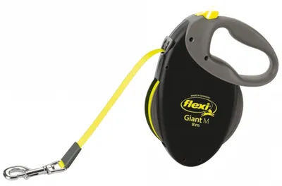 Produktbild von TRIXIE NEON GIANT M 8 m Schwarz  Gelb Hund Rückziehbare Leine