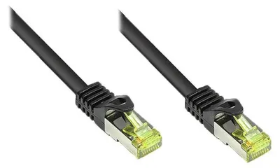 Produktbild von Good Connections Patchkabel m. Cat.7 Rohk. schwarz 3m