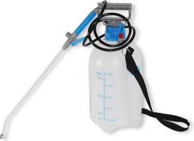 Produktbild von Drucksprüher 5 Liter mit Messskala Tragegurt Drucksprühgerät  Unkrautspritze Pumpsprüher