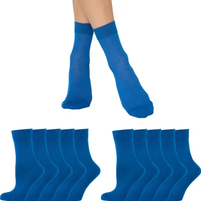 Produktbild von NUR DIE Herren Freizeitsocken 10-Pack Colour Socken bunt - blau - Größe 43-46