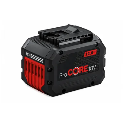 Obrázok produktu pre 12 Ah, 18 V, lítiovo-iónová batéria pre náradie, kompatibilná s Bosch Professional 18 V – 216 Wh, náhradná batéria – s indikátorom stavu nabitia