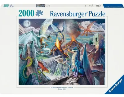Obrázek produktu pro Puzzle pro dospělé, 2000 dílků - Strážci draků