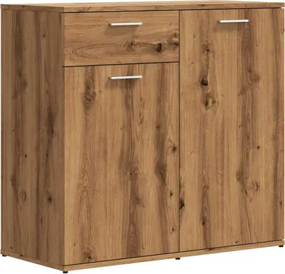 Immagine prodotto di Credenza Rovere Artigianale 80x36x75 cm in Truciolato