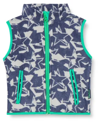 Obrázek produktu pro PLAYSHOES 420039, Vesta, Muži, Dětský, 2 kapsy/kapes, Fleece, Modrá, Zelená