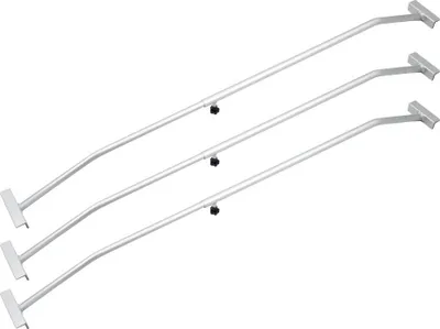 Produktbild von Bituxx 3er Set Anhänger Flachplanenbügel 100 - 170 cm Aluminium MS-19626