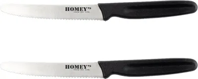 Immagine prodotto di Homeij Homey's Mölti: coltello da tavola, confezione da 2 pezzi su cartoncino