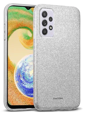 Obrázek produktu pro Pouzdro na mobilní telefon pro Samsung Galaxy A23 5G Glitter Cover TPU Protective Cover, stříbrné