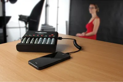 Image de ANSMANN Powerline 8 - chargeur de batterie / adaptateur de courant (USB)