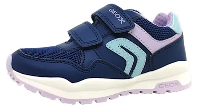 Produktbild von GEOX Klett PAVEL, Glattleder, Blau, Kinder