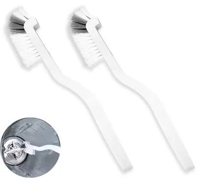 Image de Jeu de 2 brosses de nettoyage avec long manche, pour la cuisine et l'entretien de la maison