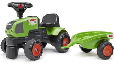 Zdjęcie produktu dla Ciągnik zrywkowy Claas z przyczepą