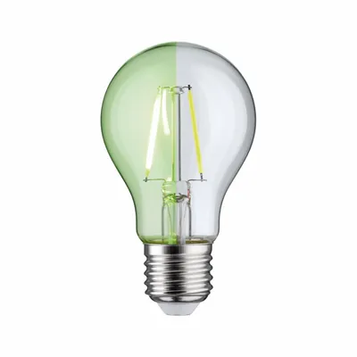 Produktbild von Paulmann LED Filament Leuchtmittel Birnenform 1,1W E27 klar 170lm Grün