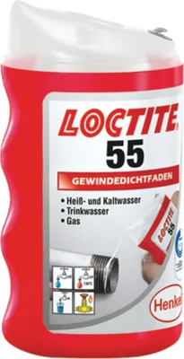 Produktbild von Gewindedichtung Gewinde 55, 160 m LOCTITE