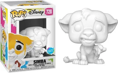 Produktbild von Funko POP! Disney König der Löwen Simba 728 DIY