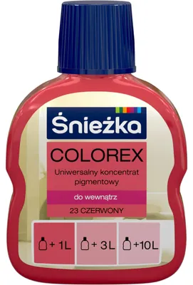 Produktbild von Farbpigment Konzentrat Rot Matt 100 ml – Universal Abtönfarbe für Wand- & Lackfarben