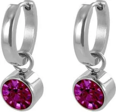 Produktbild von Damenohrringe CO88 Collection 8CE-60005 Silberfarben Pink
