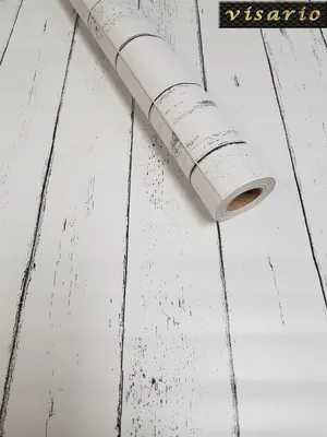 Obrázok produktu pre Samolepiaca fólia s motívom drevených dosiek, štýl plážového domu, biela, 10 m x 45 cm, 3021, dekoratívna fólia