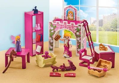 Produktbild von PLAYMOBIL 9869 Mädchenzimmer / Prinzessinnenzimmer (Folienverpackung)
