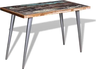 Produktbild von vidaXL Esstisch Esszimmertisch Holztisch Recyceltes Massivholz 120 x 60 x 76 cm