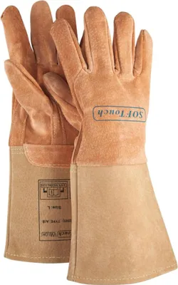 Produktbild von WELDAS 10-1003 Schweißer-Schutzhandschuhe Softtouch Schweißerhandschuhe Größe:9