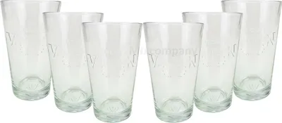 Produktbild von Rum Vacilon Glas Longdrinkglas Cocktail Bar Set 2,4cl geeicht - 6 Gläser