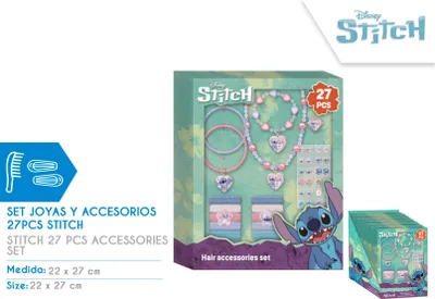 Produktbild von Sada vlasových doplňků Stitch 27 položek ST00104