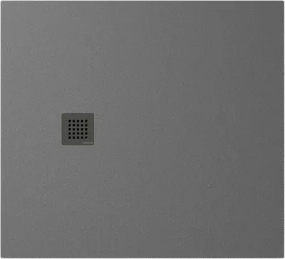 Immagine prodotto di Piatto doccia in marmo sintetico TRENECA 110x100 cm, grigio opaco
