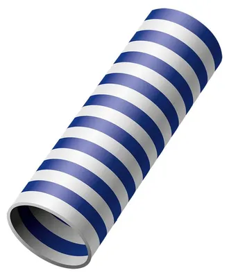 Produktbild von Luftschlangen 18 x 4 m Blau-Weiß