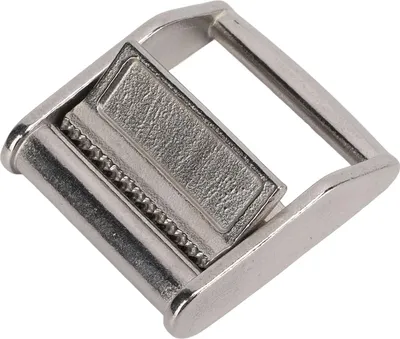 Produktbild von Nockenschnalle, Spanngurt, Netzgürtel, Edelstahl, 38 mm Breite, für Sicherheits-Marine