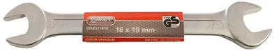 Produktbild von Conmetall Gabelschlüssel, Chrom-Vanadium-Stahl, 18 x 19 mm