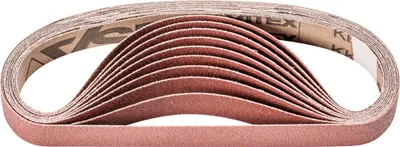 Produktbild von PFERD TOOLS Korund Schleifband BA 20x480mm A80 für universelle Anwendung mit Bandschleifer