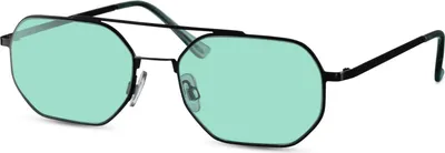 Produktbild von styleBREAKER Pilotenbrille Eckig Geometrisch | Oktagonale Fliegerbrille mit Doppelsteg & UV400 | Edler Kupfer Rahmen Metallic Chic Uni | Inkl. Stoffbeutel & Mikrofasertuch