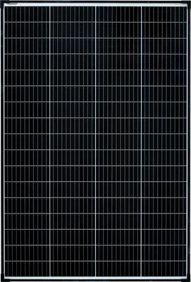 Produktbild von enjoy solar® Solarpanel Monokristallines Solarmodul 180W 12V (Schwarze Rahmen) , Zellengröße 182*182 mm 0% MwSt