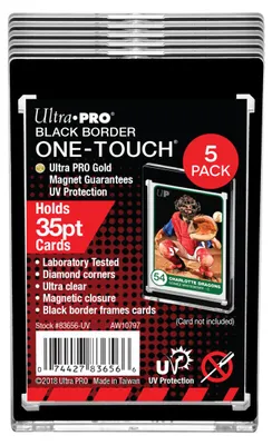 Immagine prodotto di UP Portacarte One-Touch nero (35 pt.) (confezione da 5)