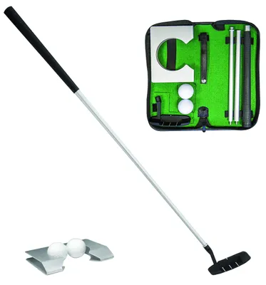 Immagine prodotto di Elzusha - Set per l'allenamento del putting nel golf, completo di putter e palline da golf