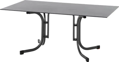 Produktbild von Sola Klapptisch 160x90 cm, anthrazit Gestell Stahl anthrazit
