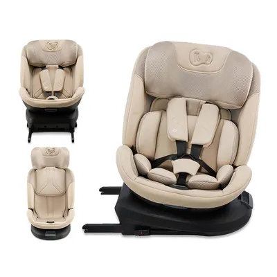 Obrázek produktu pro Kinderkraft XPEDITION 3 i-Size - Autosedačka 40-150 cm - Otočná o 360° - RWF do 22 kg - Systémy SPS+ a H-GUARD+ - Ergonomická - Prodyšná - Béžová barva