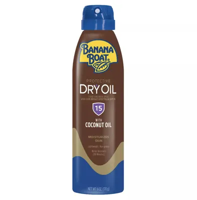 Produktbild von Banana Boat | Opalovací krém ve spreji - SPF 15 - 170 g - voděodolný - s kokosovým a arganovým olejem