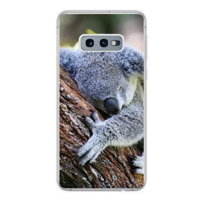 Produktbild von MuchoWow® Handyhülle Schutzhülle Hülle für Samsung Galaxy S10e Koala - Baum - Schlaf - Kinder - Jungen - Mädchen Silikon Softcase Handy Hülle - Handy