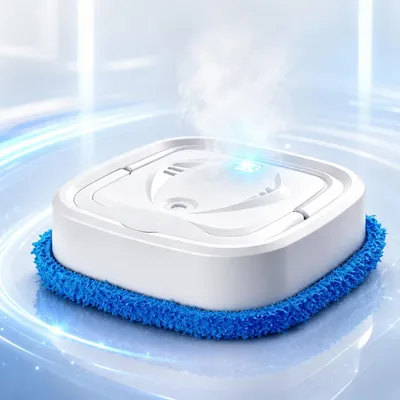 Produktbild von 3-in-1 Saugroboter&Wischmopp mit Sprühfunktion,Intelligenter Bodenwischer für Nass-&Trockennutzung,Leise&Hinderniserkennung,Anti-Verhedderung Duobrush