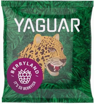 Produktbild von Yaguar - Mate Tee Probe Berryland 50g- Mit Erdbeere, Himbeere, Rose - Luftgetrocknet - Mild, Wenig Staub - Yerba Mate aus Brasilien - 18 Monate Gereift