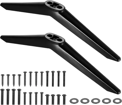 Produktbild von TV Ersatzfüße 2 Stück, für 28 bis 65 Zoll Fernseher, schwarz, für Fernseher